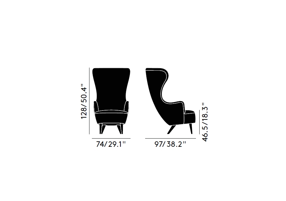 Firma Casa-Tom Dixon-Poltrona-Wingback Chair-DT-SITE